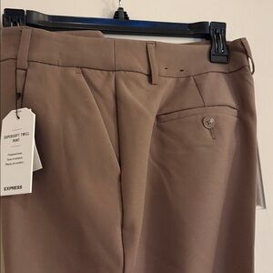 Express (Size 10R) Deep Mauve Supersoft Twill Boot Cut Low Rise Pants (NEW-NWT)